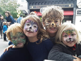FunMasters paints faces at Rye NY event